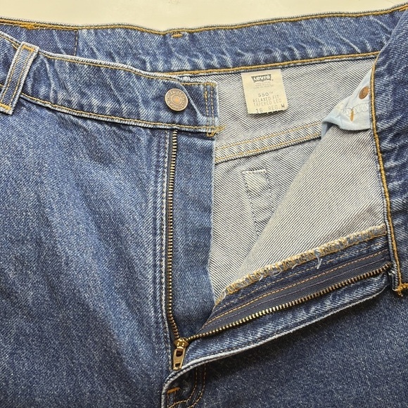 Vintage Levi’s 550 Relaxed Fit Tapered Leg Size 16 Reg M - Picture 16 of 16